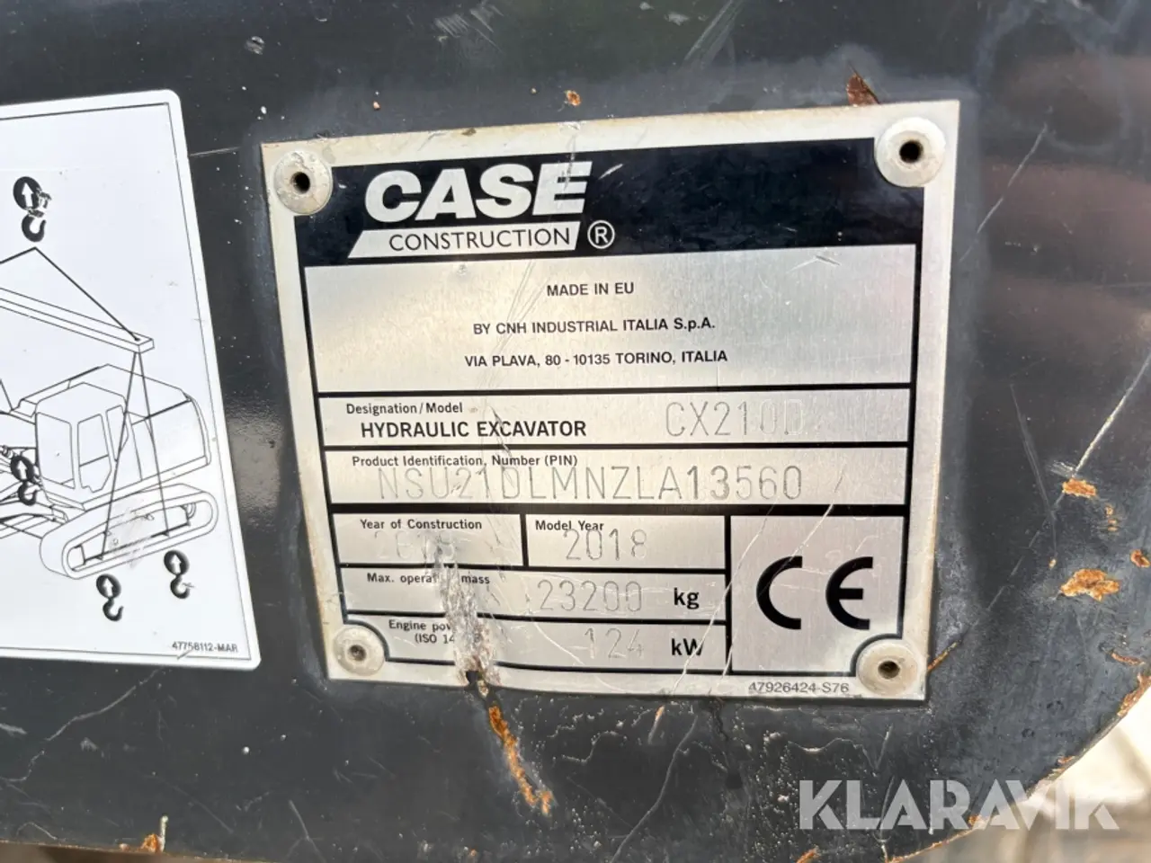 Billede 9 - Gravemaskine Case CX210D