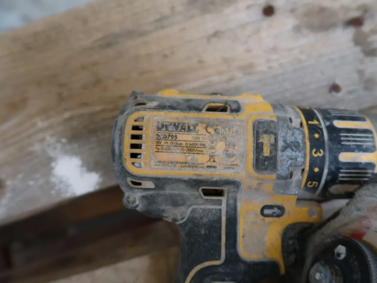 Billede 2 - 3 stk. akku håndværktøj DEWALT DCD795 m.fl. med 2 stk. batterier