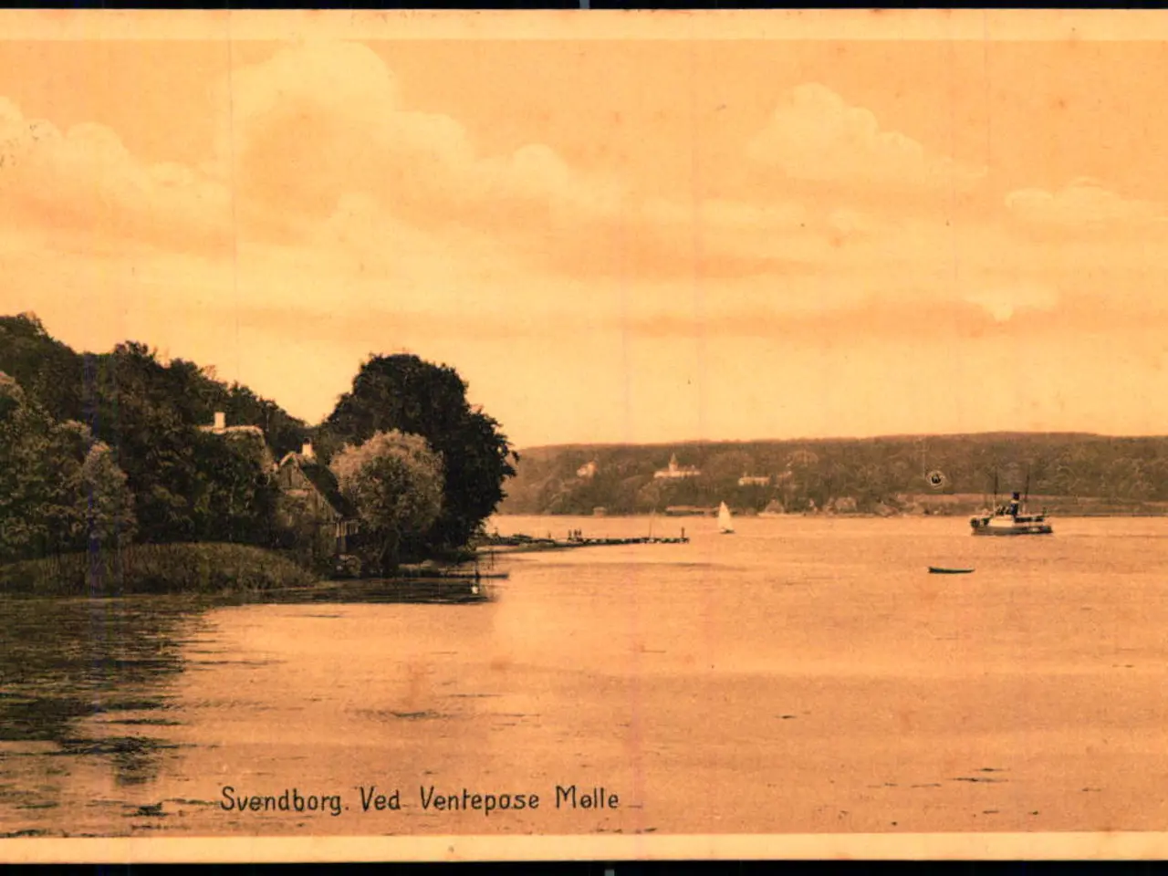Billede 1 - Svendborg - Ved Ventepose Mølle - Stender 33542 - Ubrugt