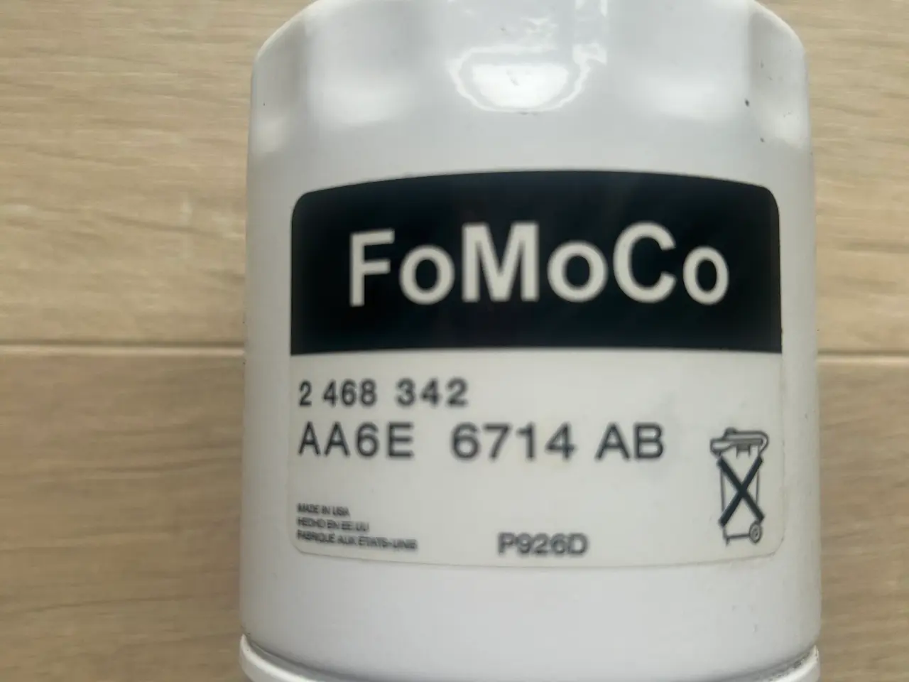 Billede 1 - Oliefilter til Ford C-Max 2015 og frem