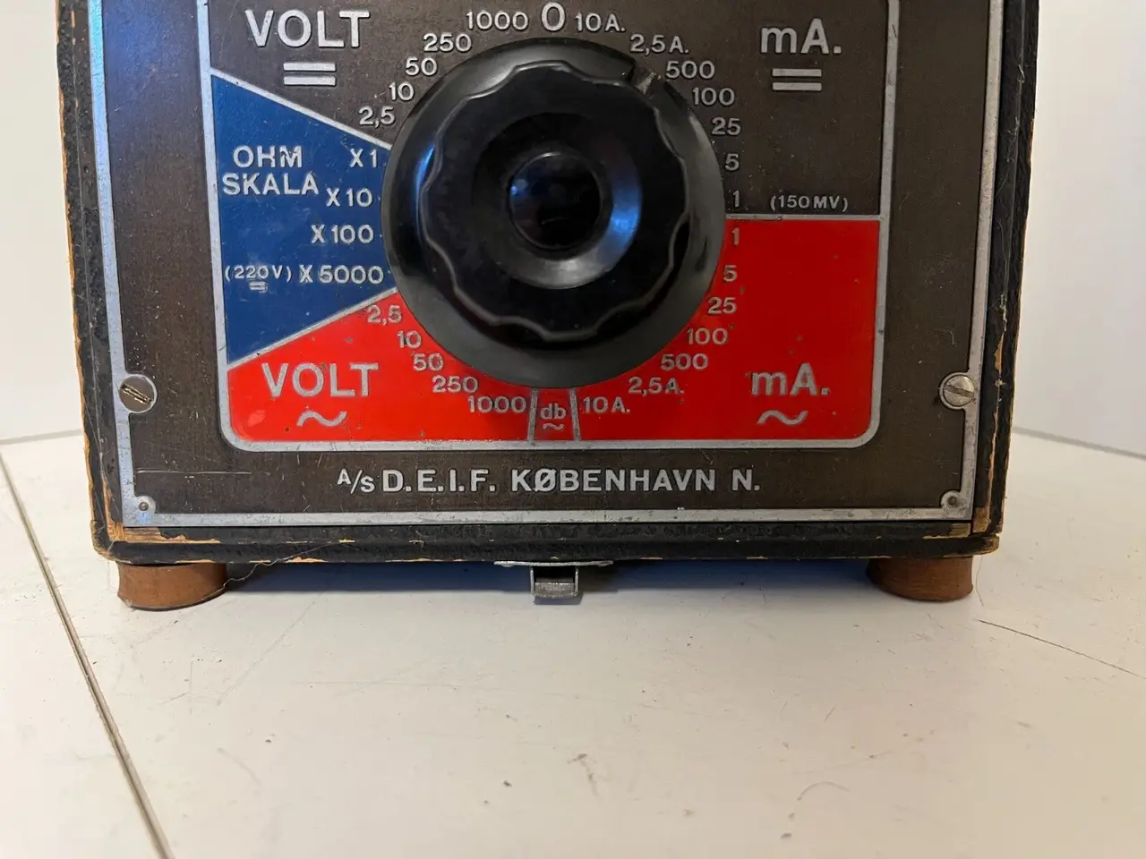 Billede 2 - Vintage DEIF Elektrometer 30 Multimeter Voltmeter