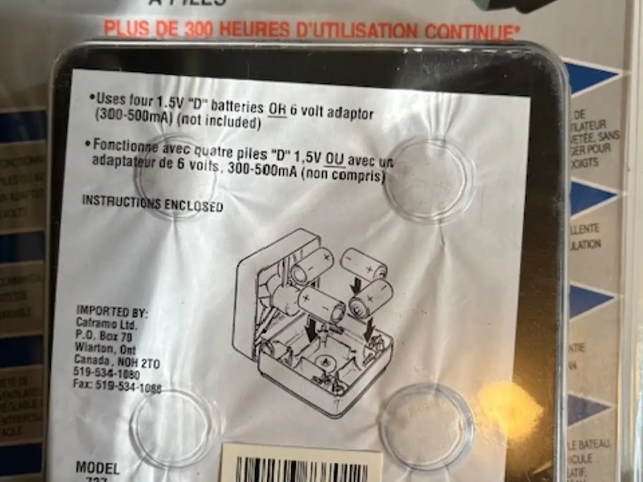 Billede 2 - MaxAir Deluxe Batteridrevet Vifte