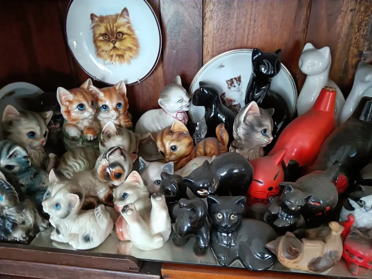 Billede 2 - Store samling af kattefigure Ca:200?