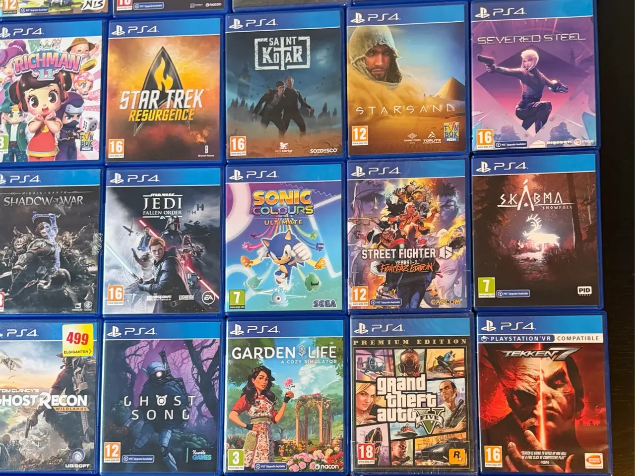 Billede 16 - Over 150 PlayStation 4 / PS4 spil til separate pri
