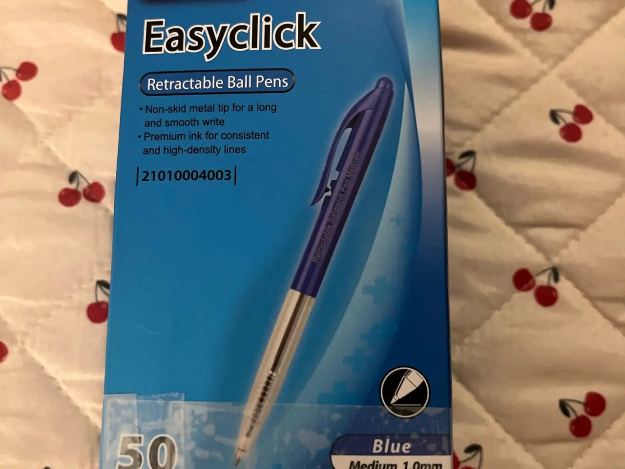 Billede 1 - A+ Easyclick kuglepenne blå, 50 stk