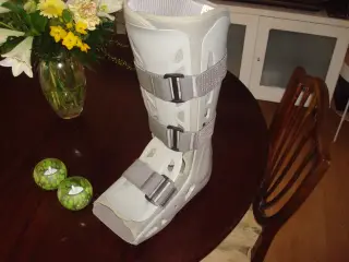 Aircast støttestøvle.