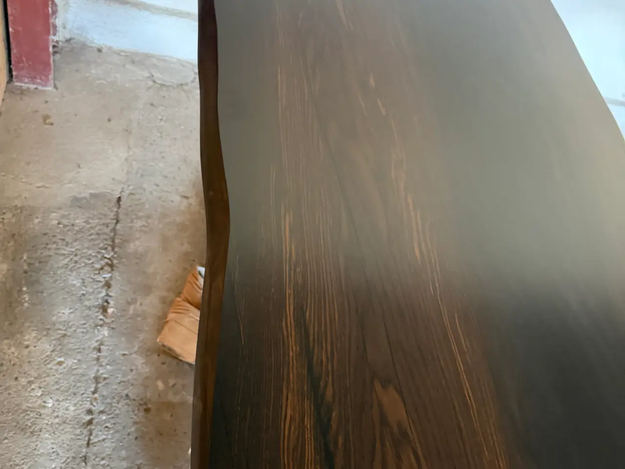 Billede 2 - Epoxy spisebord i moseeg med epoxy river