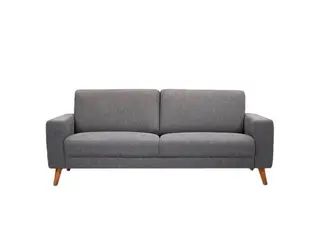 Hjort Knudsen LODBERG 3 pers sofa grå stof