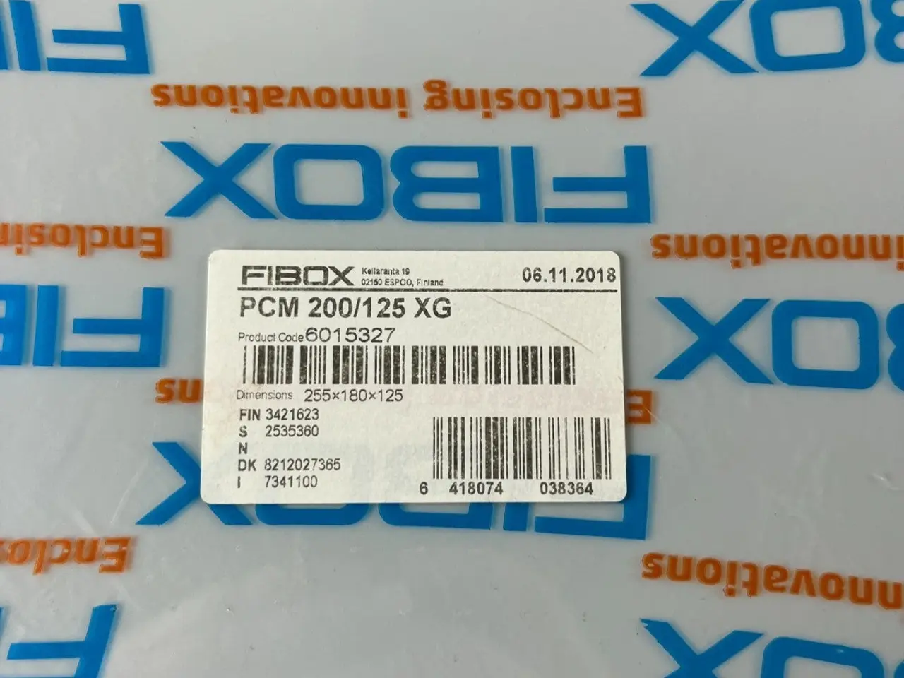Billede 3 - Fibox PCM 200/125 XG Polycarbonate kabinet