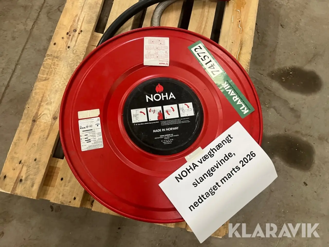 Billede 2 - Brandslange oprul Noha 30meter