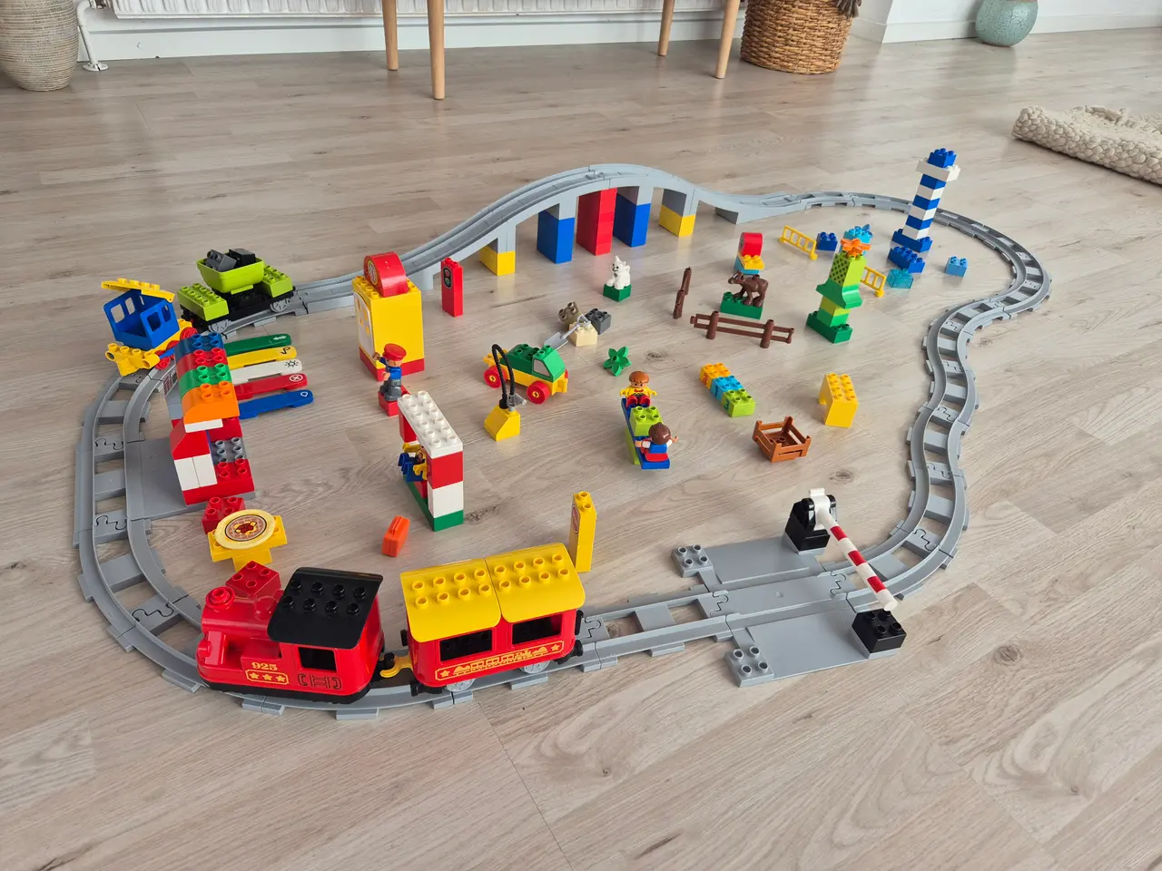 Billede 1 - Duplo Smart Elektrisk Togbane, Damptog, APP Funkti
