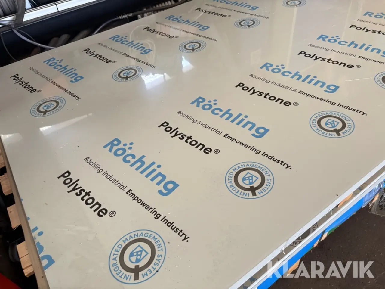 Billede 2 - Plastplade Röchling P-Grau – 1 styk