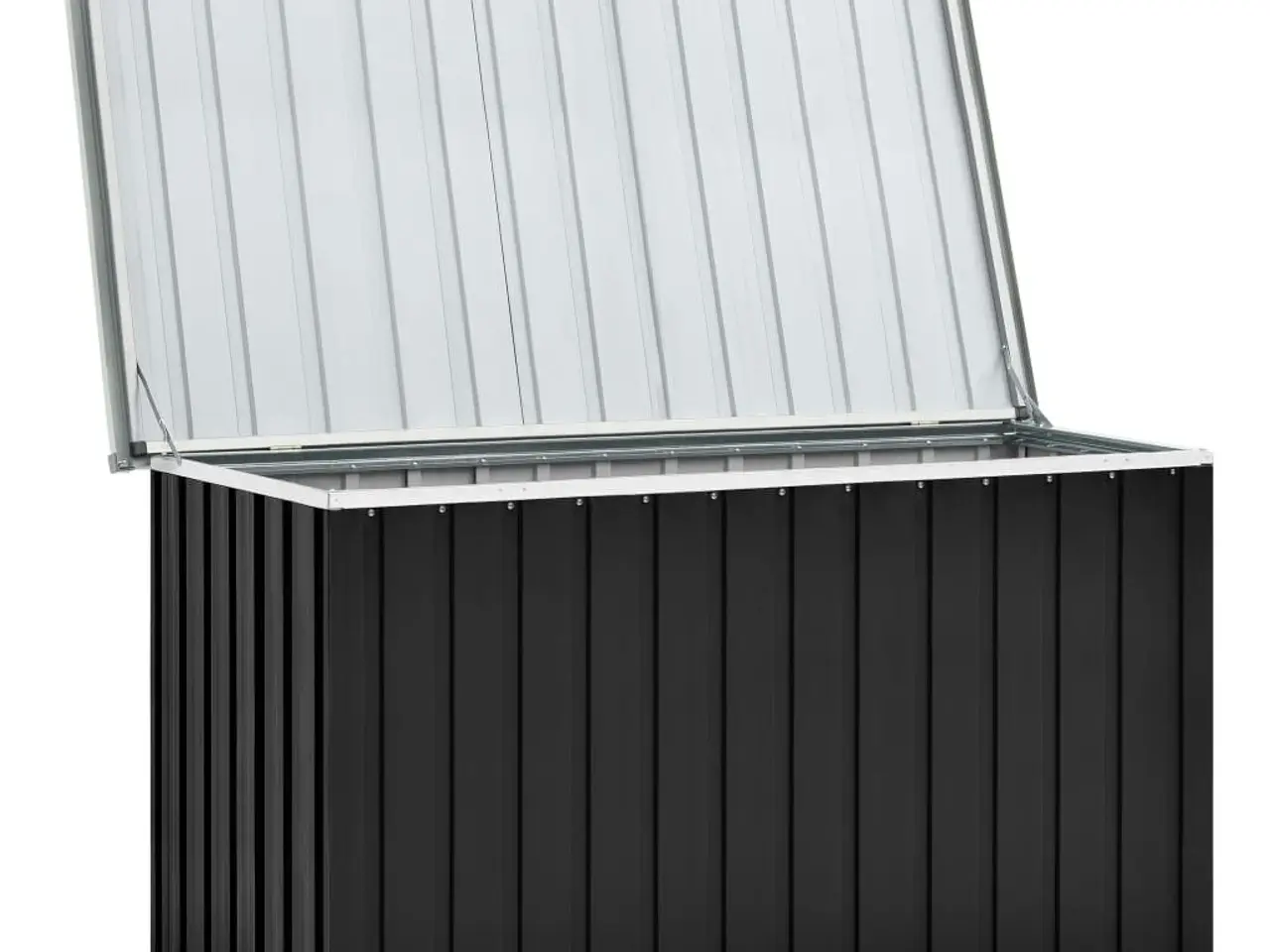 Billede 6 - Hyndeboks 149×99×93 cm - antracitgrå opbevaringskasse i stål