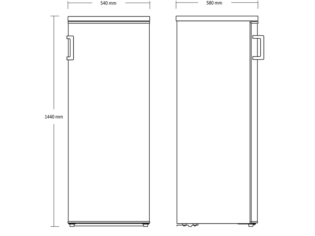 Billede 5 - Lagerkøleskab 228 Liter – KK 262 E