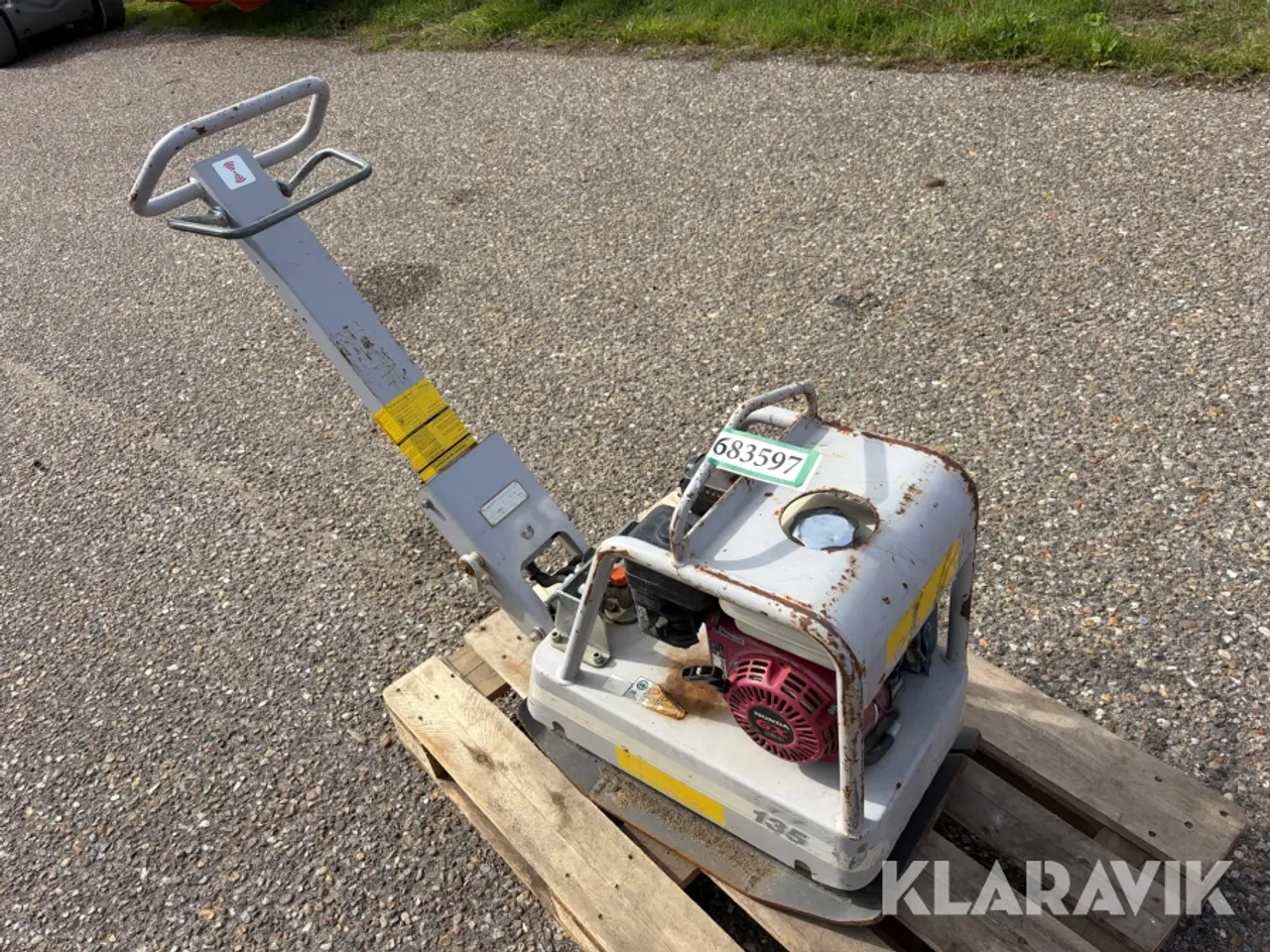 Billede 2 - Pladevibrator Swepac FB 135 - 1 styk