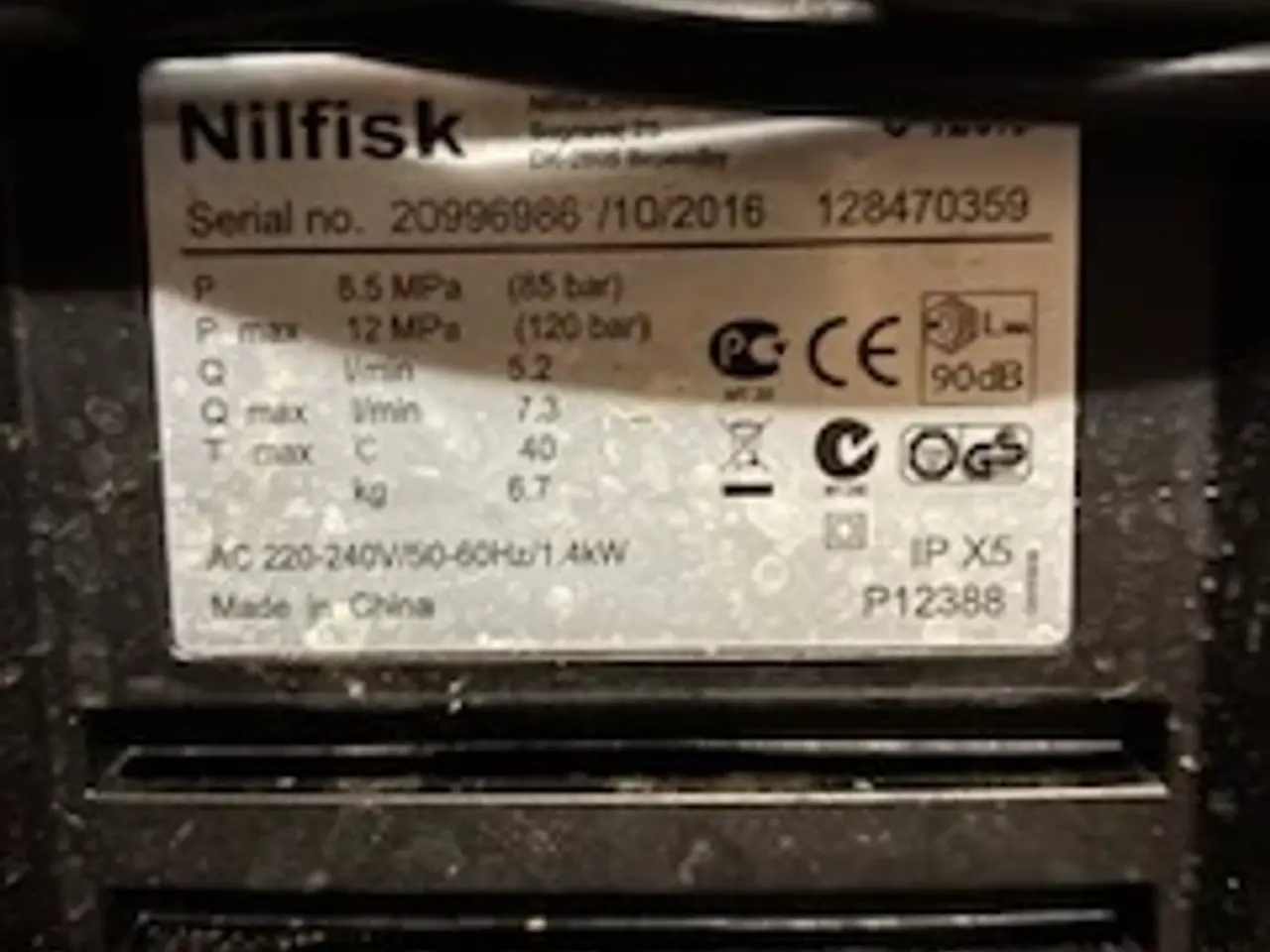 Billede 2 - Flyttesalg - Nilfisk Højtryksrenser C 120.6