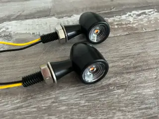 Små LED blinklys til motorcykel