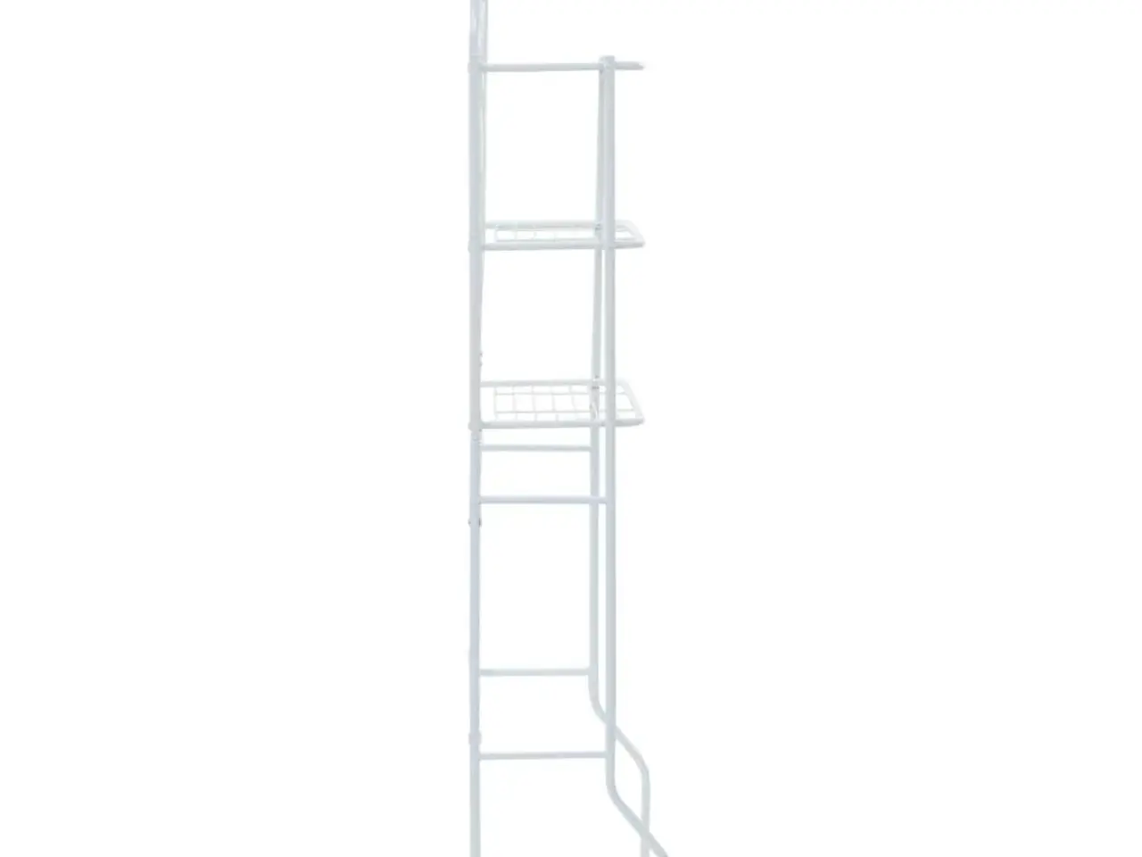 Billede 3 - Toiletstativ i stål 60 x 33 x 174 cm - hvid