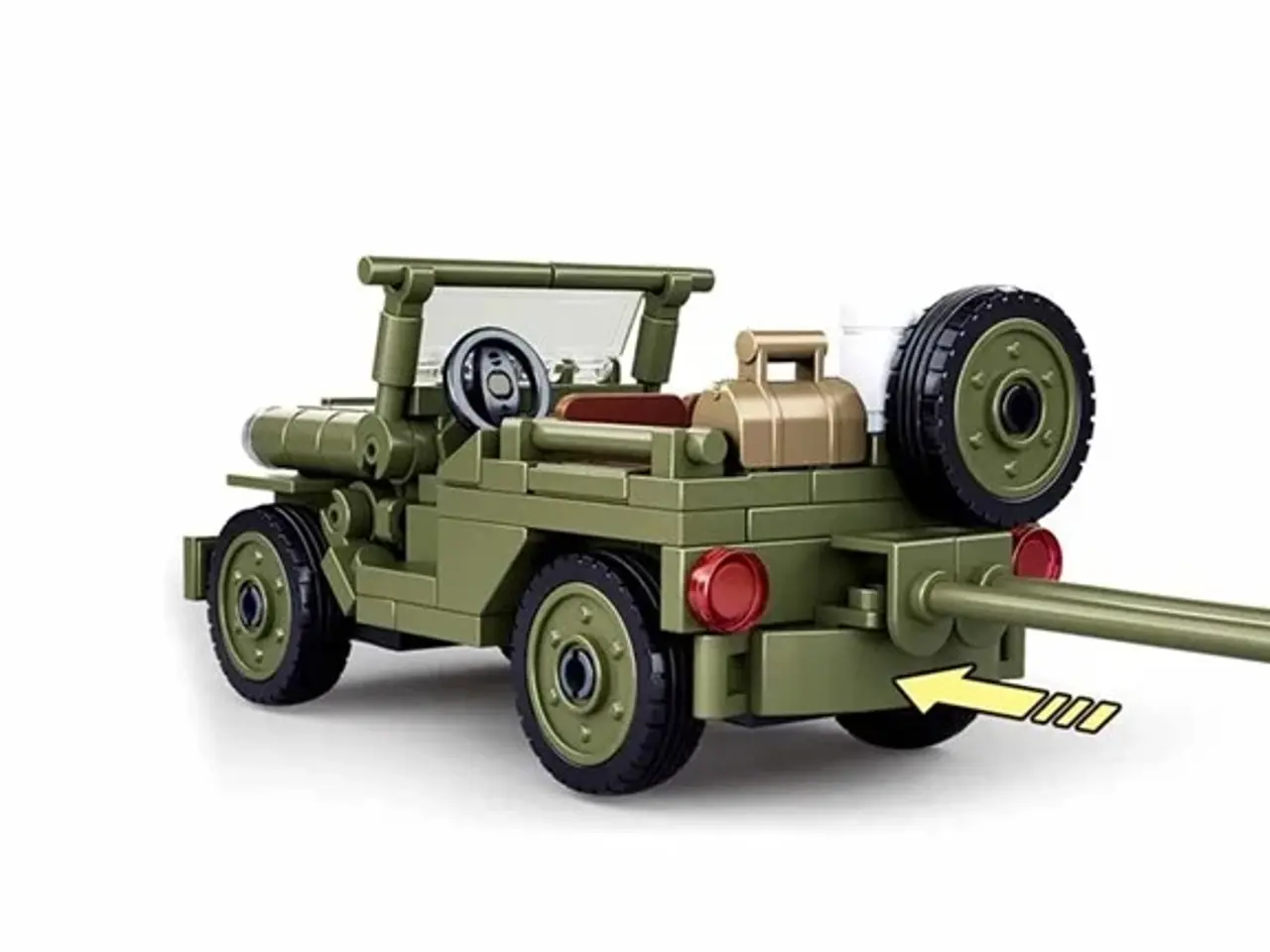Billede 4 - USA WW2 jeep med tilbehør