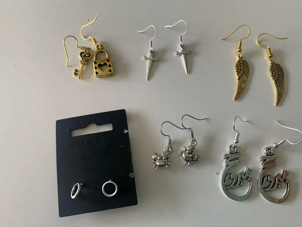 Billede 2 - 10 par ørering e