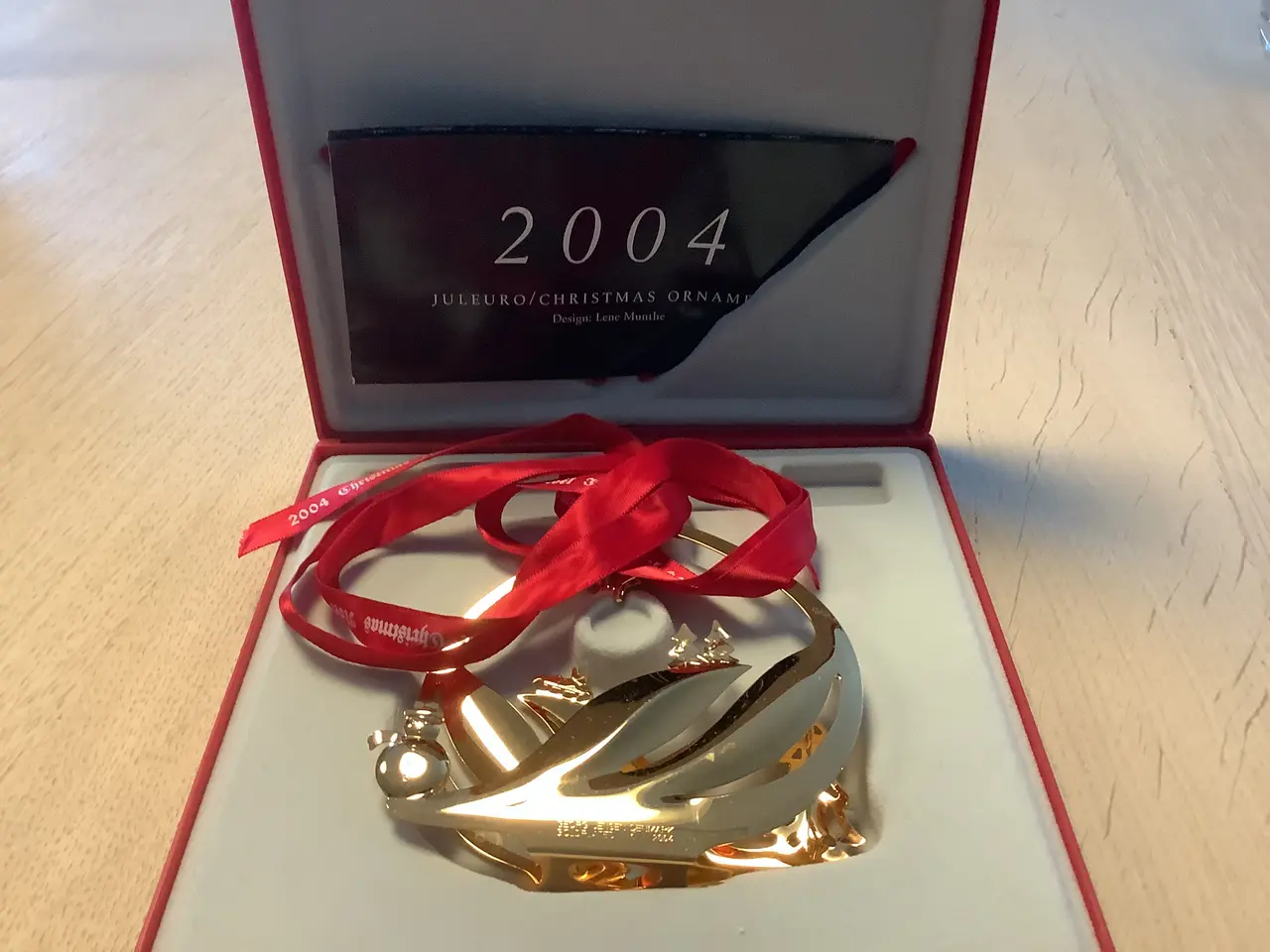 Billede 1 - Georg Jensen juleuro 2004