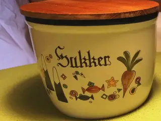 Knabstrup sukker krukke fra Pernilleserien