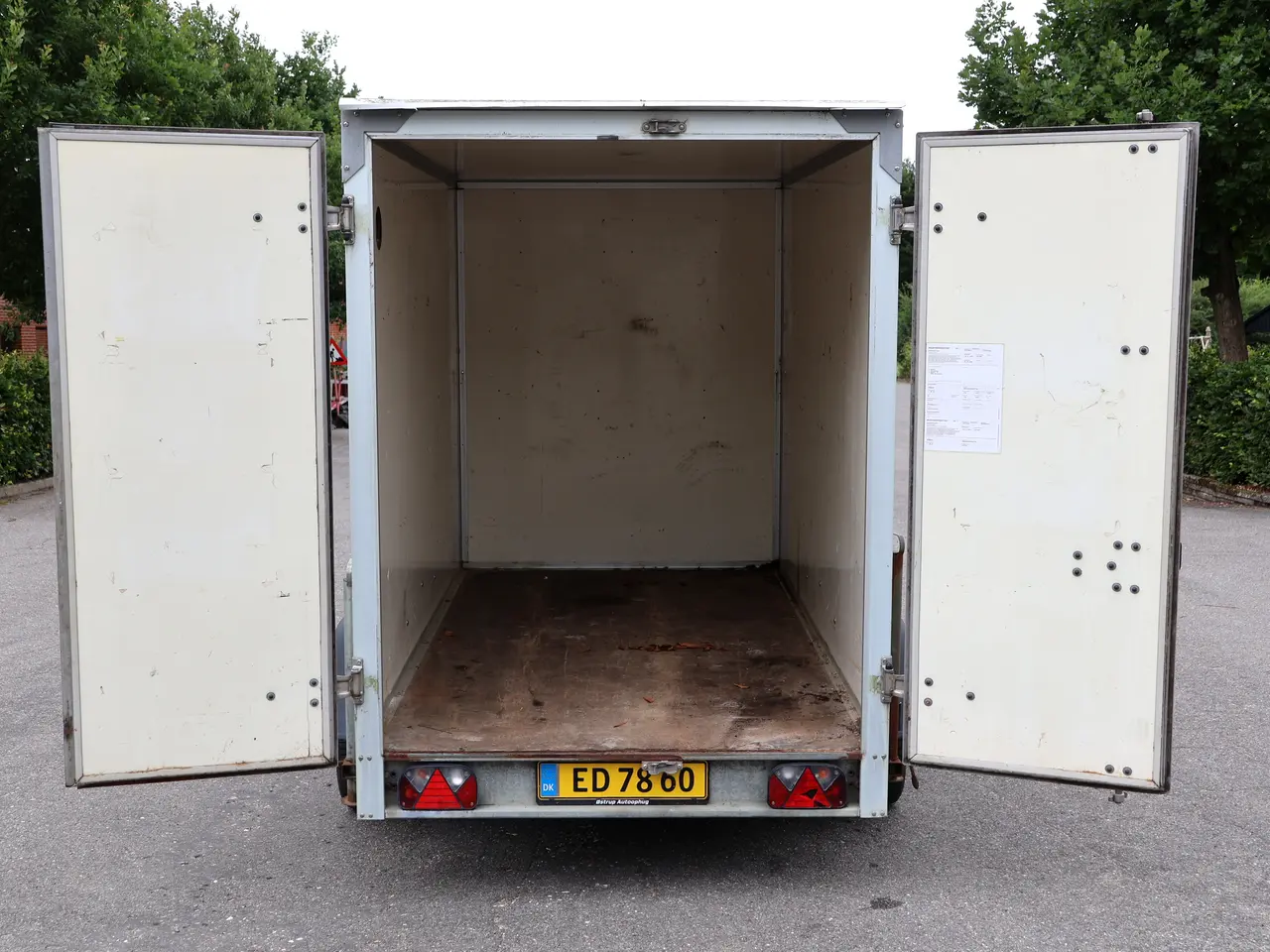 Billede 7 - Humbaur HK20 Cargo trailer årg 2006, total 2000kg 