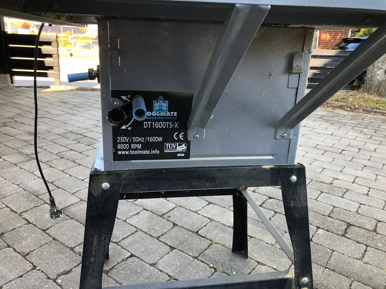 Billede 5 - Toolmate DT1600TS-X bordrundsav
