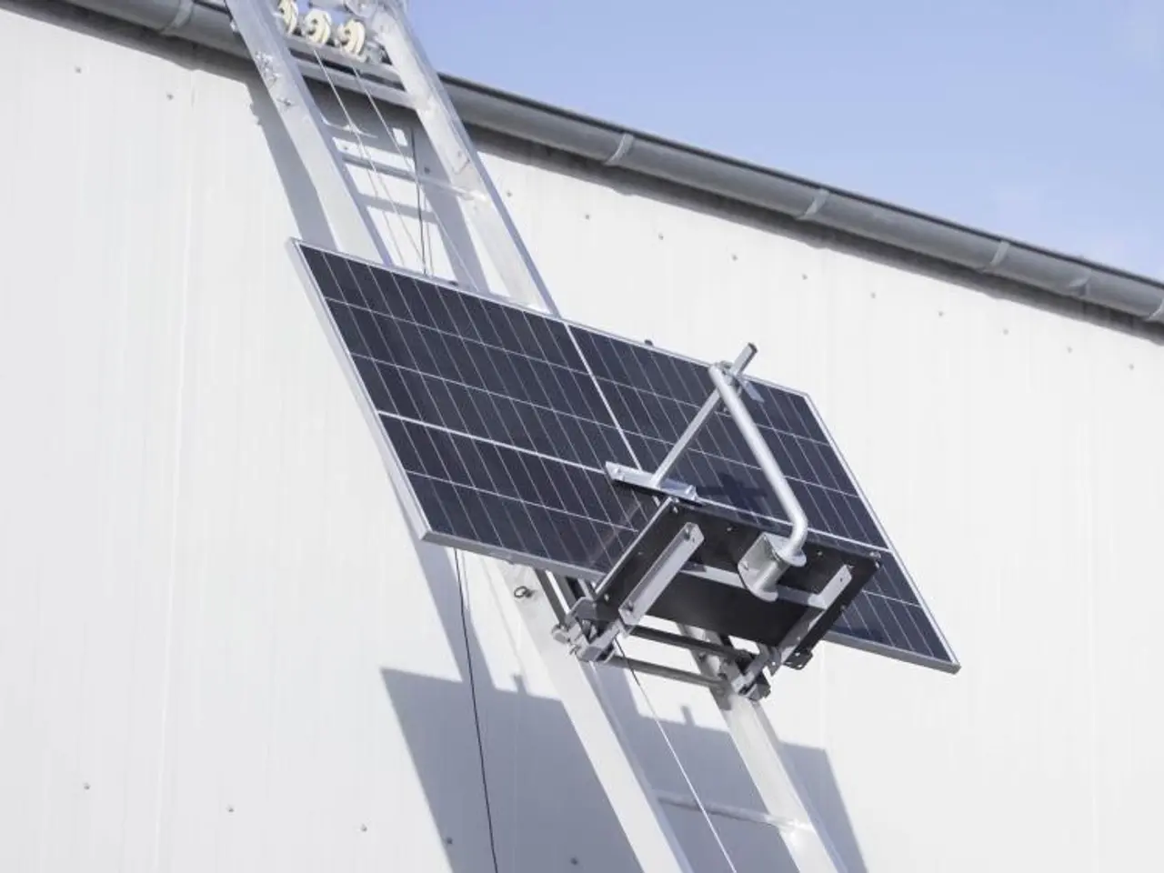 Billede 4 - SolarClimber solcellelift – Effektiv transport af solpaneler op til 21 meter