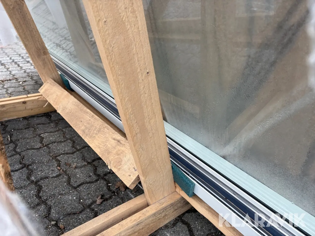 Billede 4 - Skydedør med glas Multi-tex