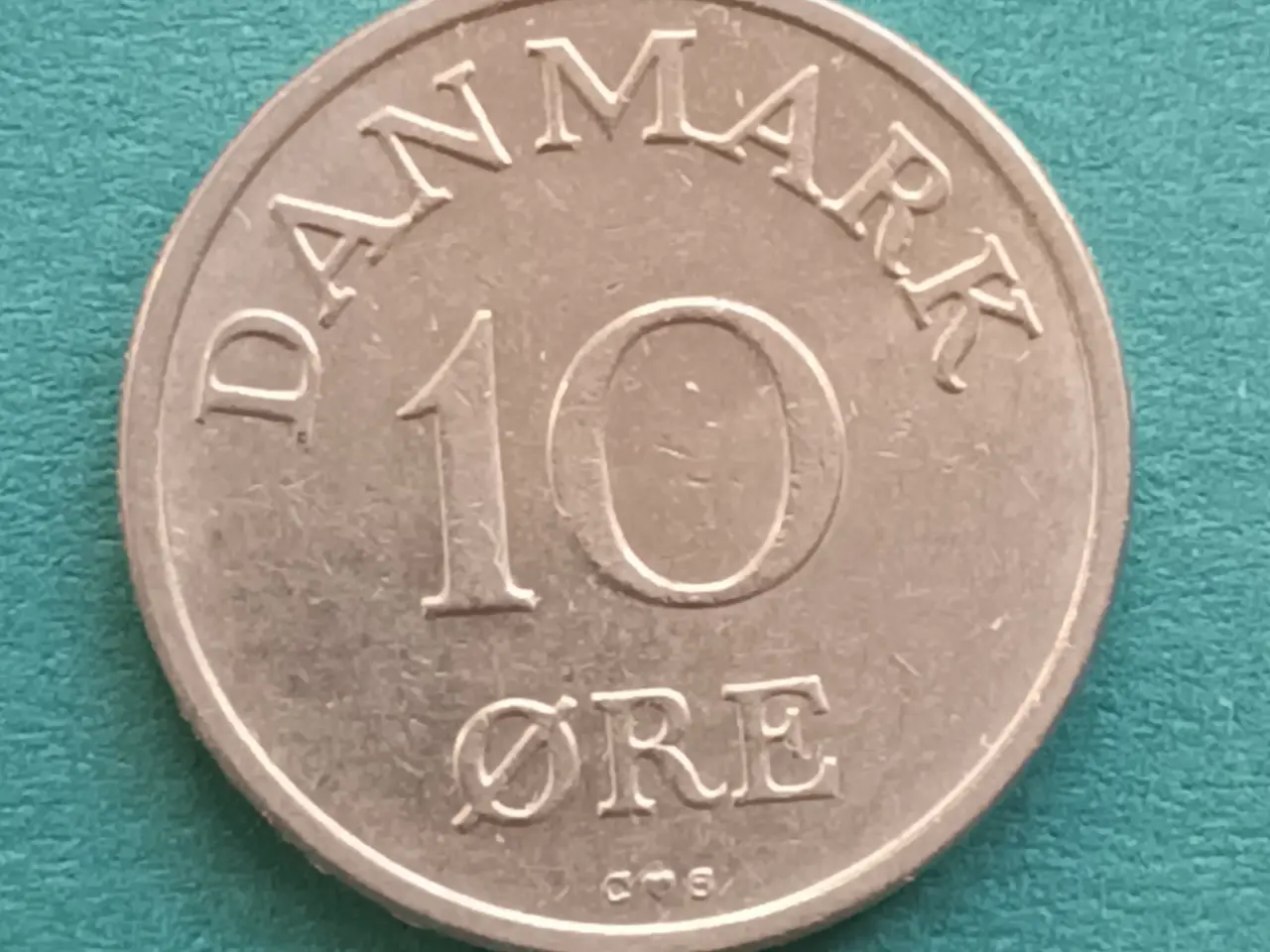 Billede 2 - 10 øre 1959 i pæn kvalitet.