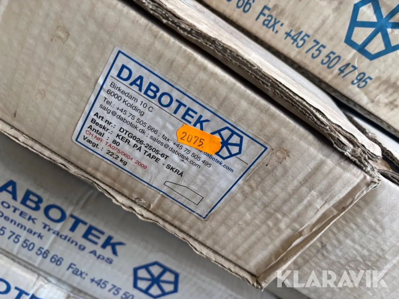 Billede 6 - Keramisk backing Dabotek 13 kasser