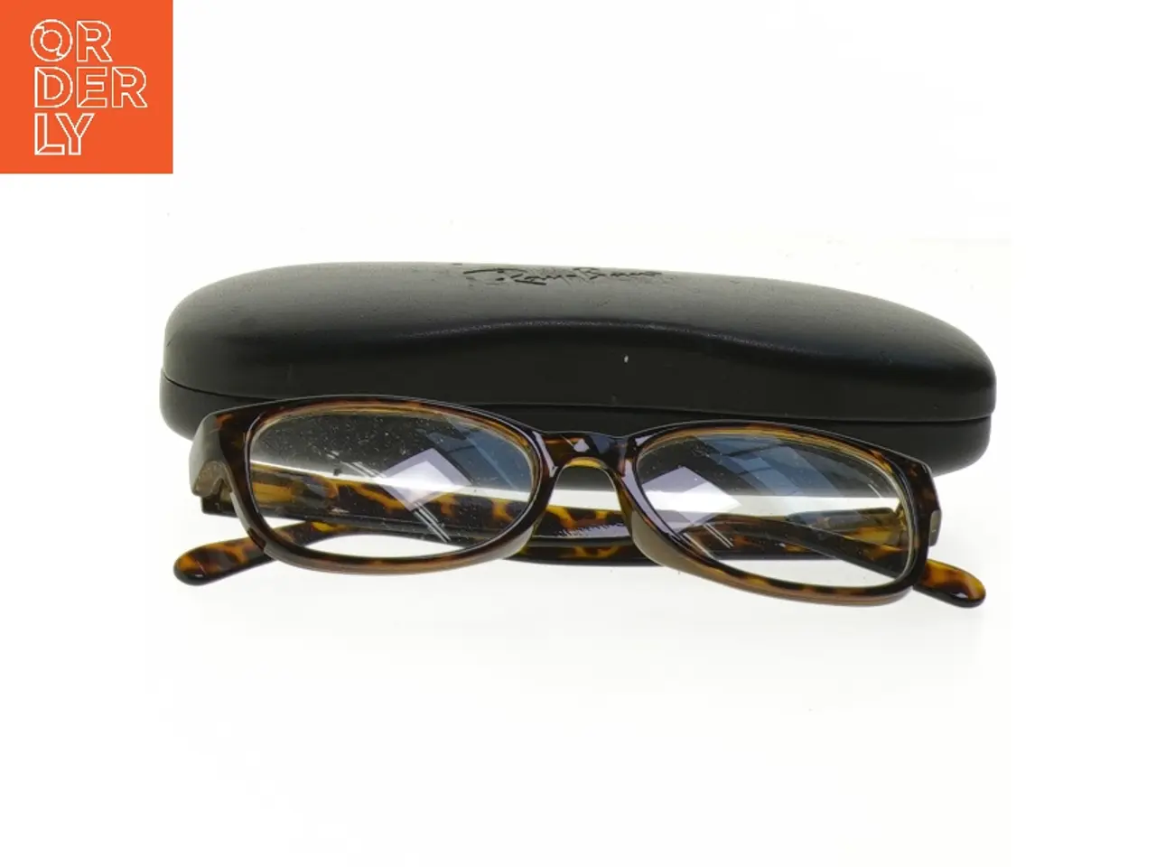 Billede 2 - Tortoise-shell briller med Ray-Ban etui (str. 14 cm)