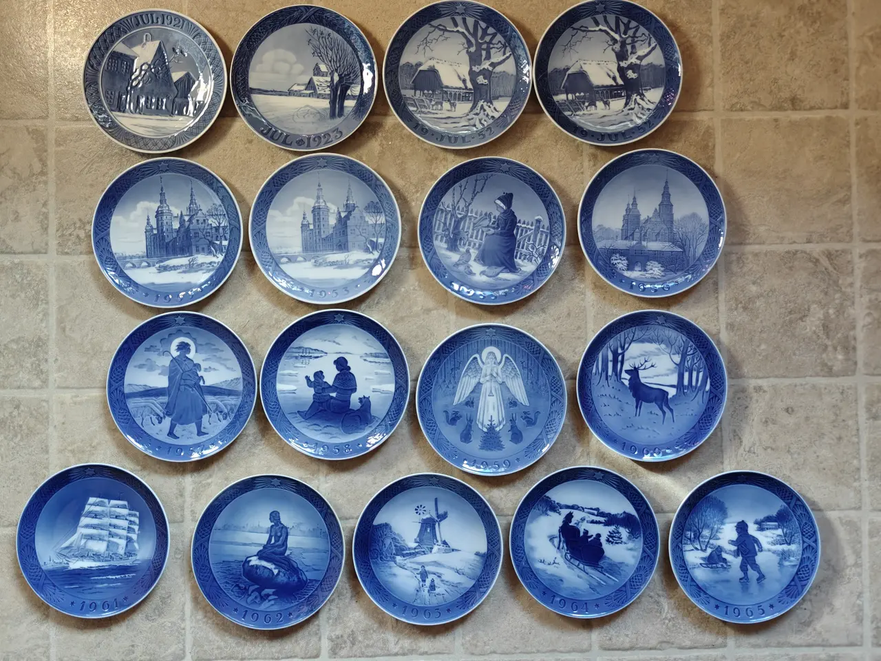 Billede 1 - Kongelig juleplatter 1921-1965