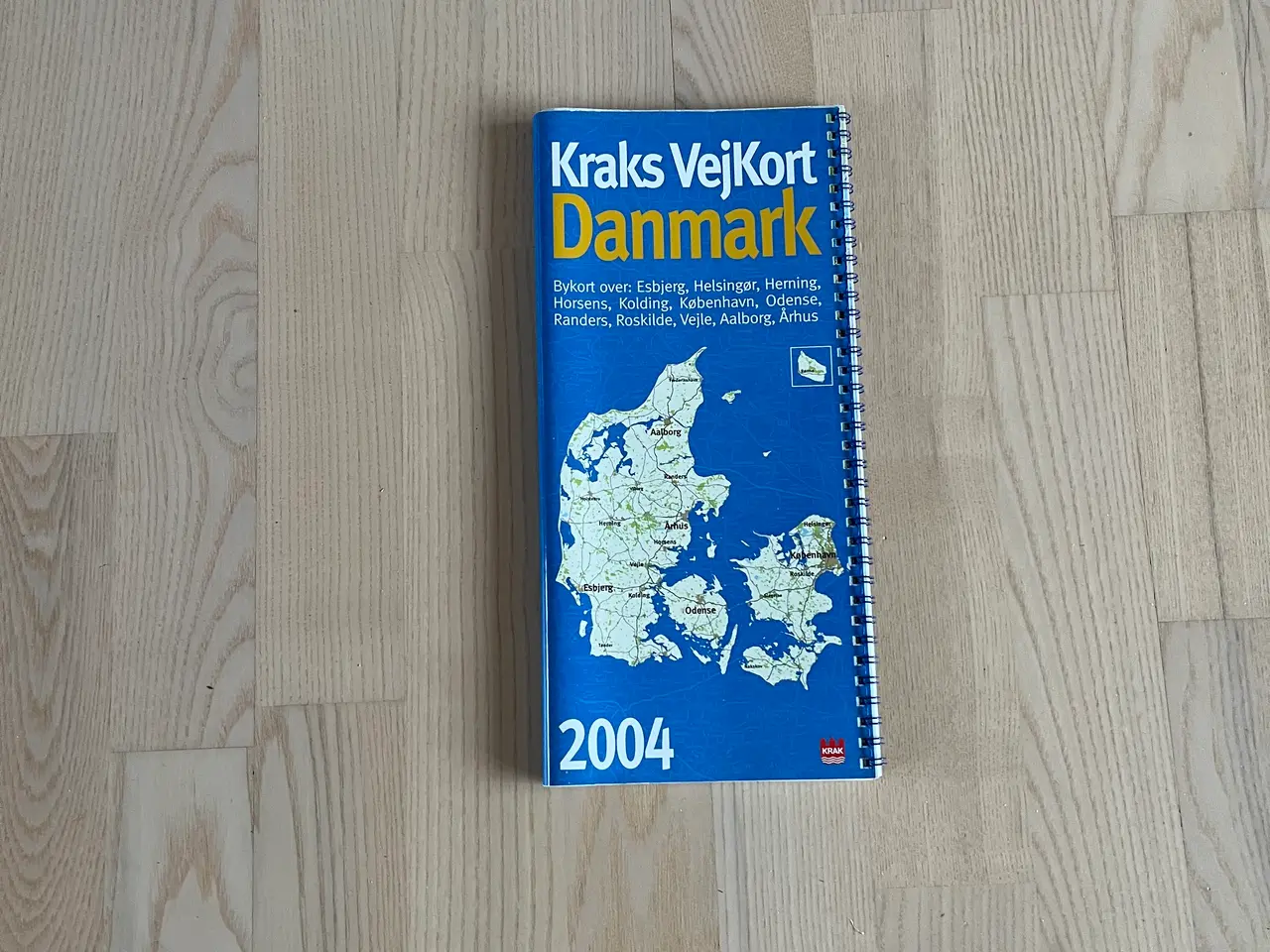Billede 1 - Kraks vejkort Danmark 2004