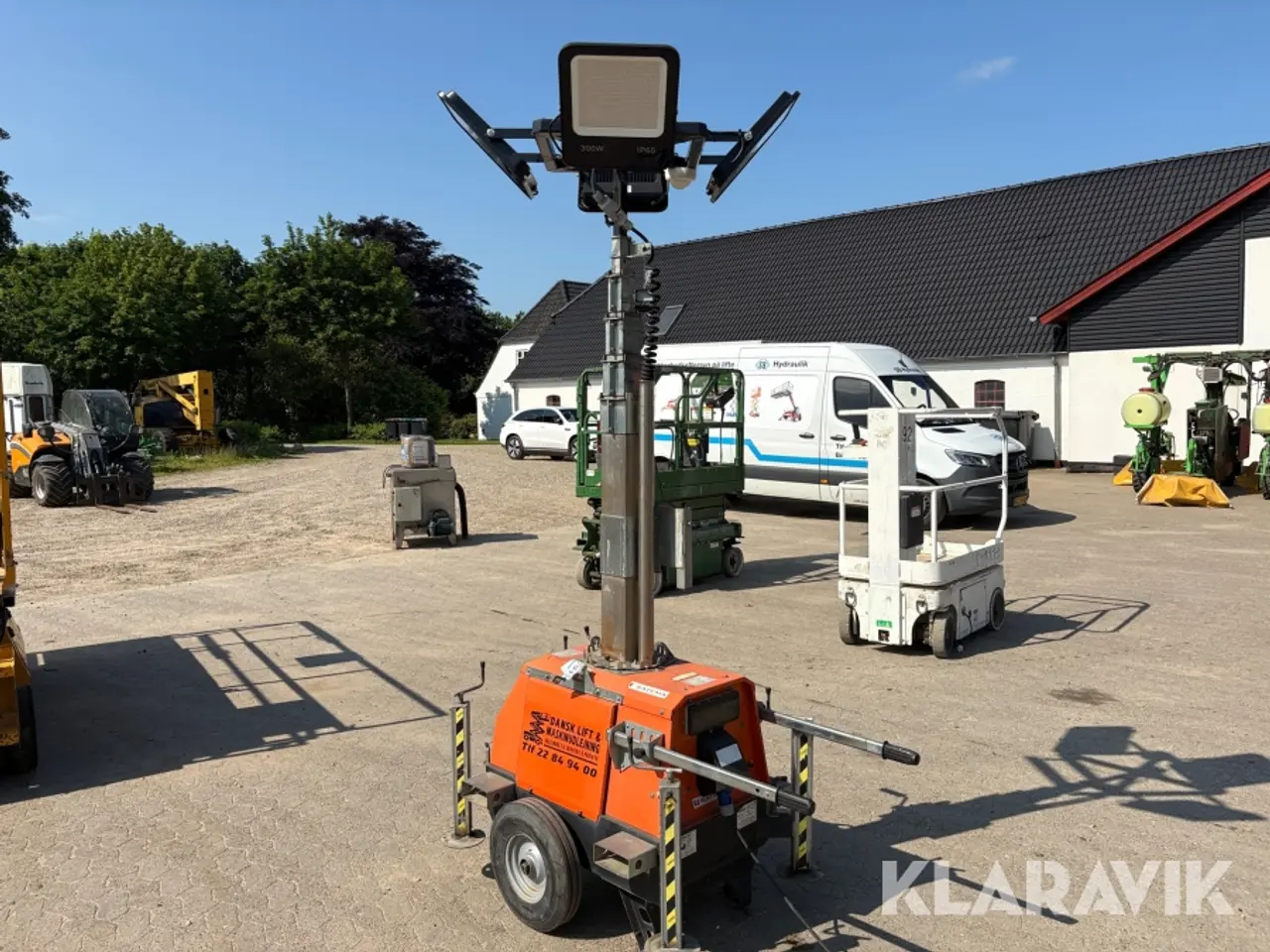 Billede 3 - Lysmast Generac Tower light - 7 meter
