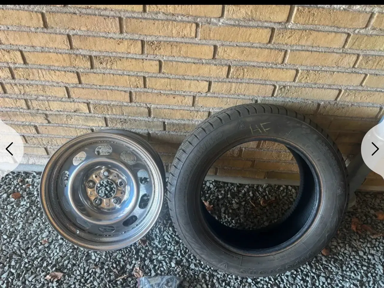 Billede 2 - Firestone Winterhawk 3 vinterdæk Med fælge