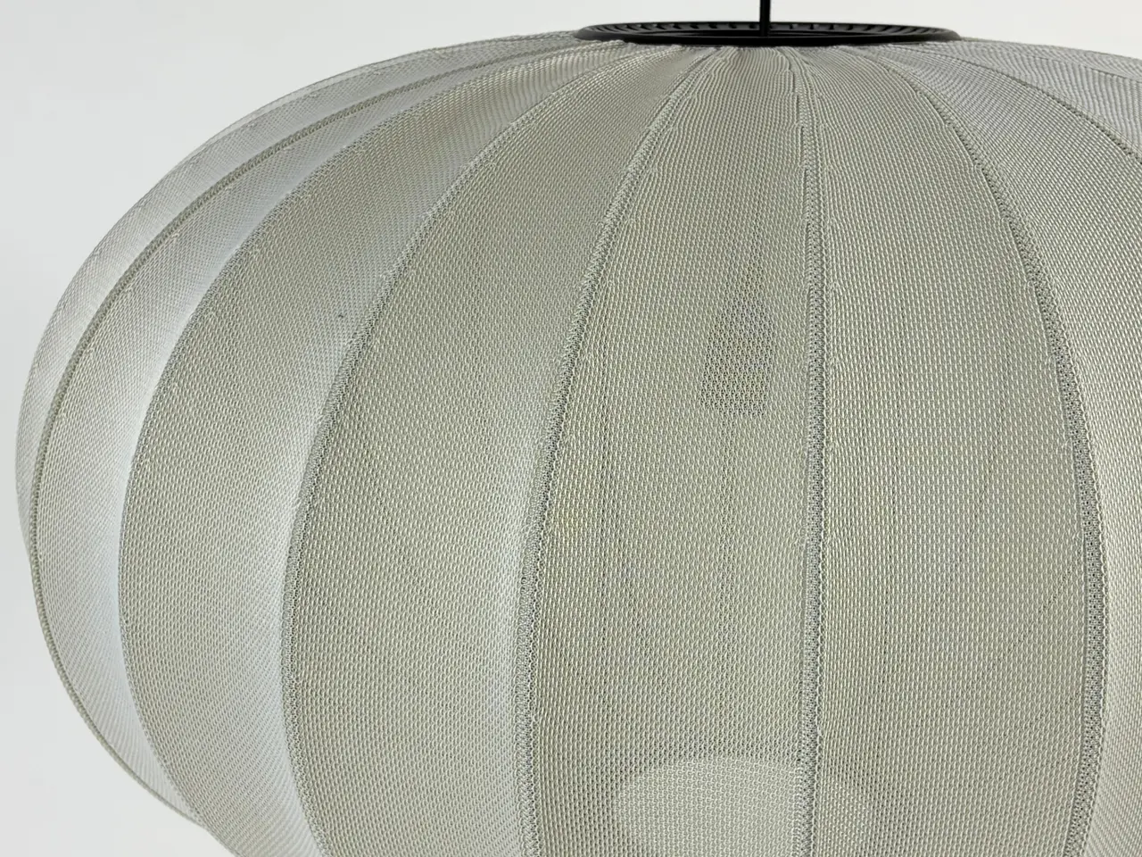 Billede 4 - Made By Hand Knit-Wit Oval Pendel – Pearl White Ø76