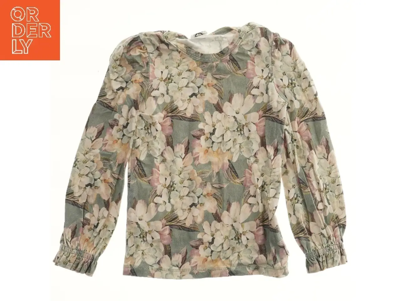 Billede 1 - Müsli (str. 86) 🌸 Langærmet bluse med blomsterprint