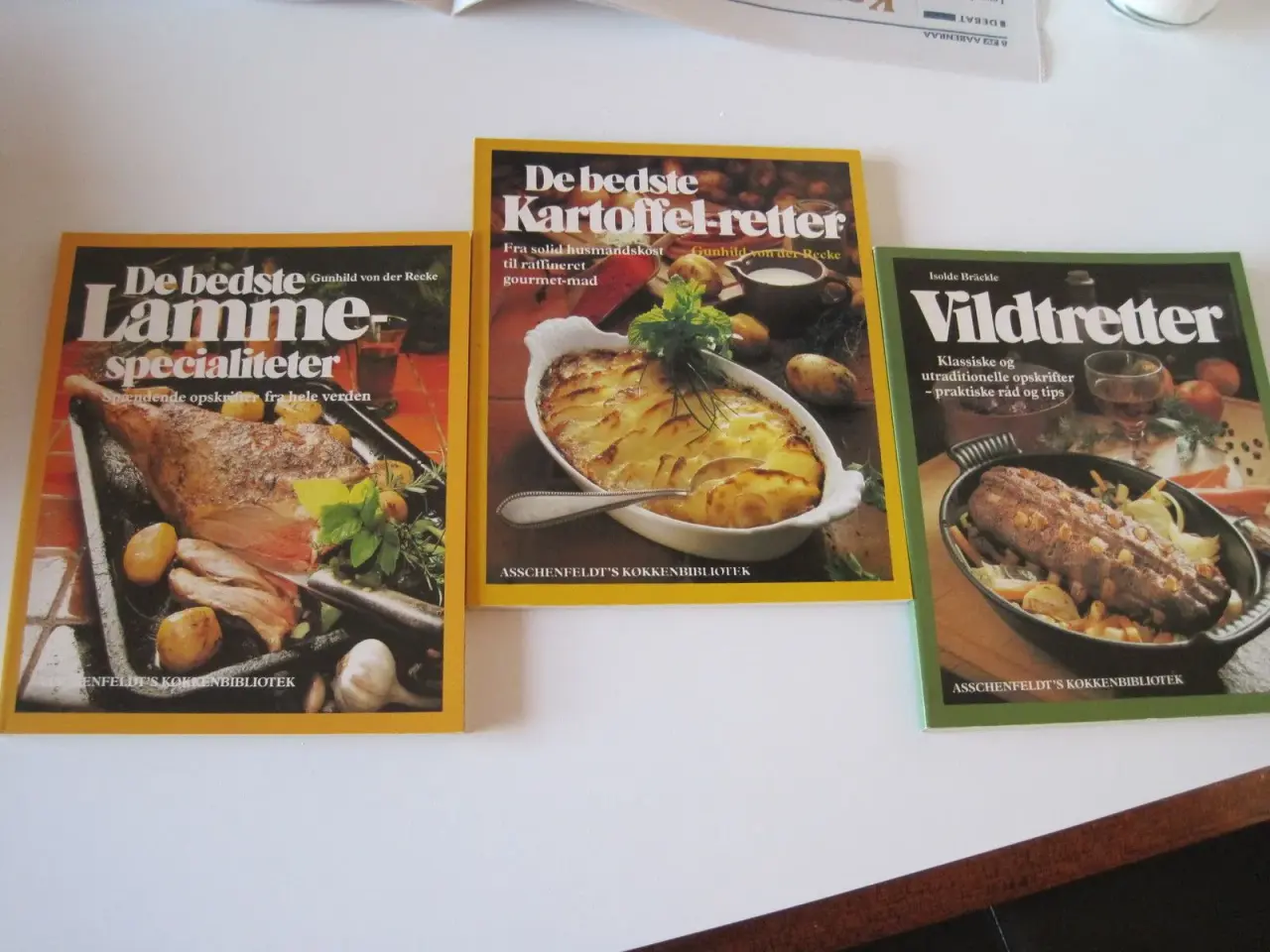Billede 2 - Asschenfeldt's Køkkenbibliotek, 15 stk.