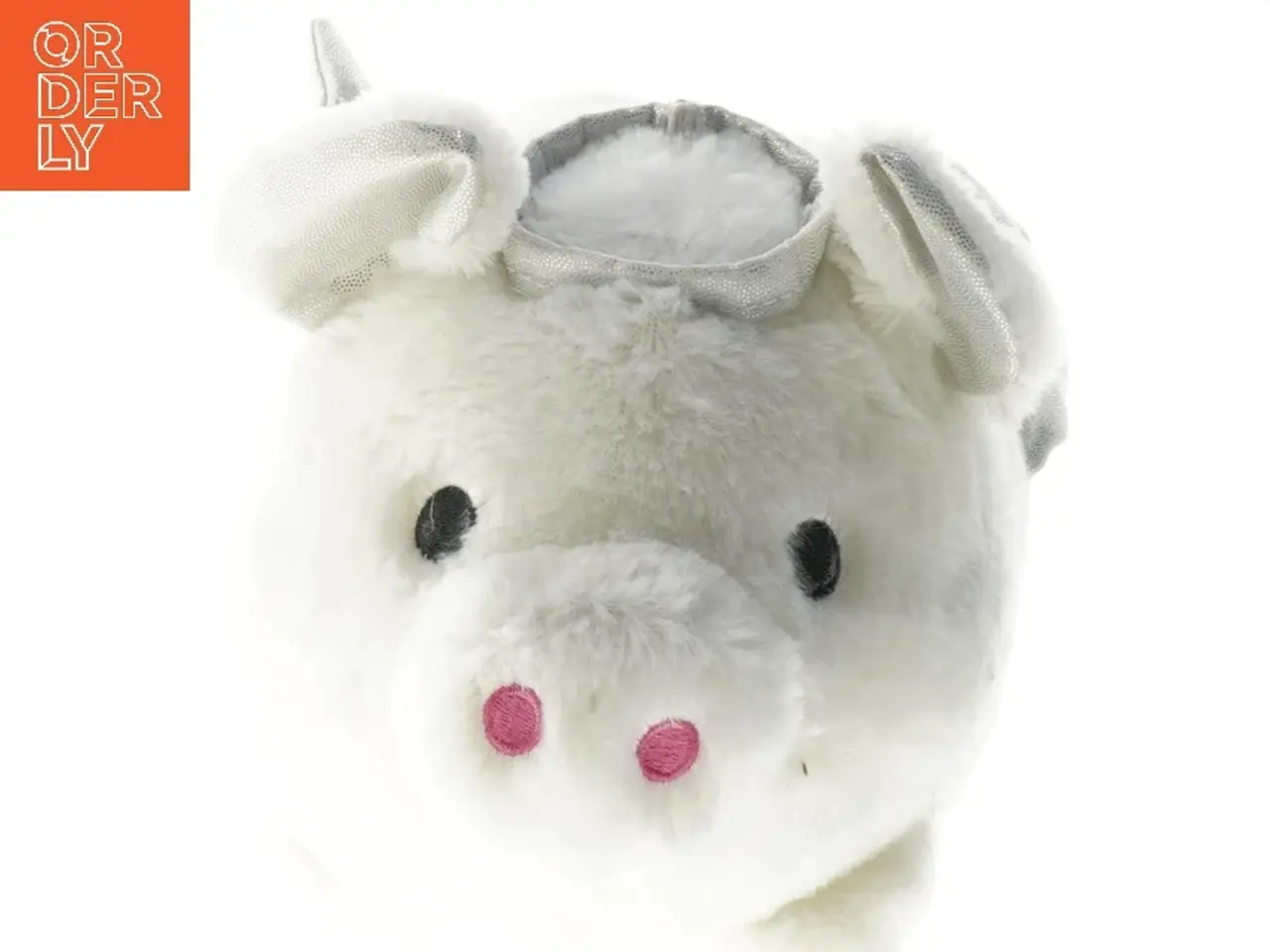 Billede 1 - Hvid bamse (str. 20 x 17 cm)