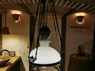 Gammel olielampe