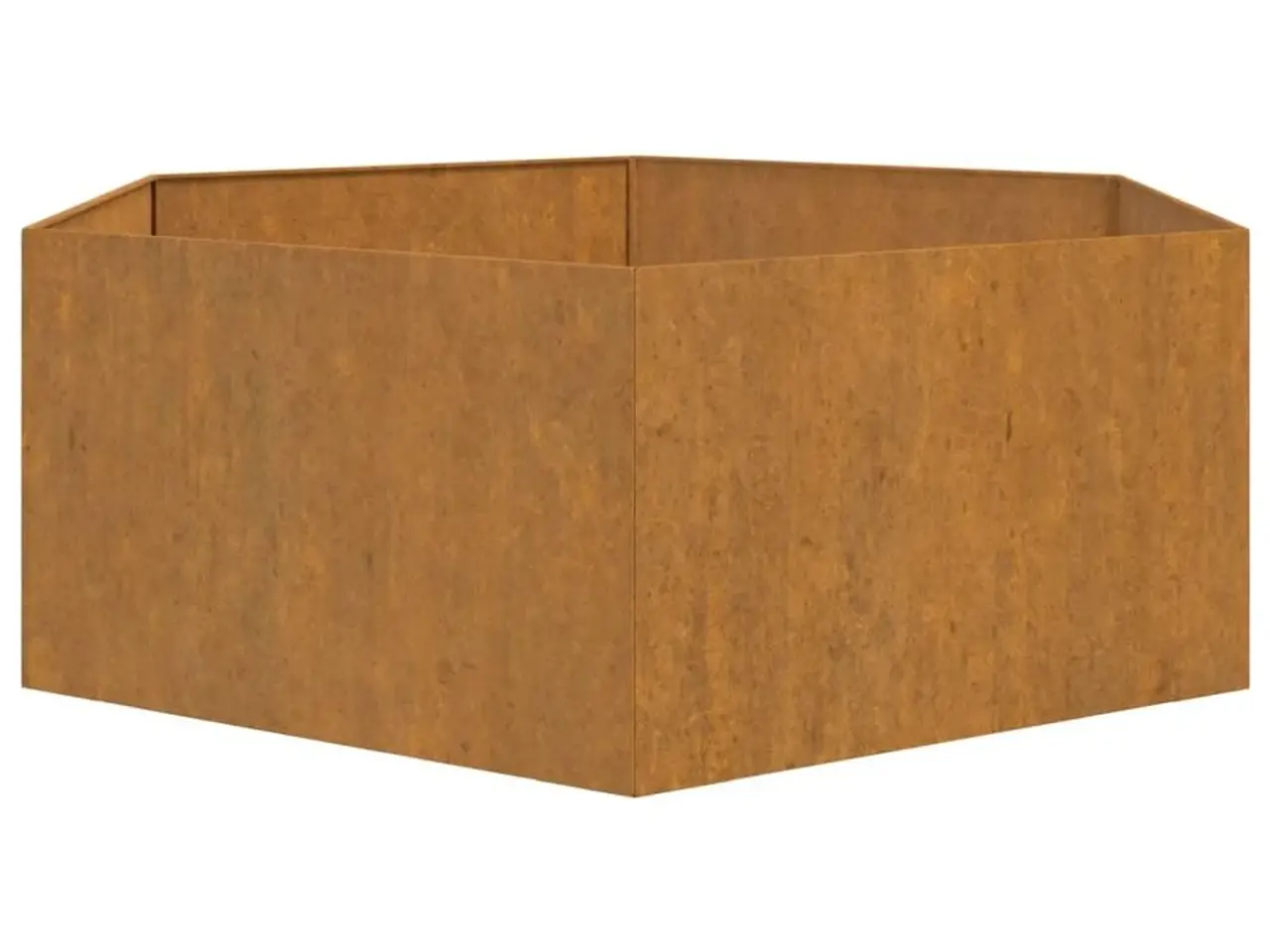 Billede 6 - Plantekasse i cortenstål - rustfarvet 138 × 120 × 45 cm