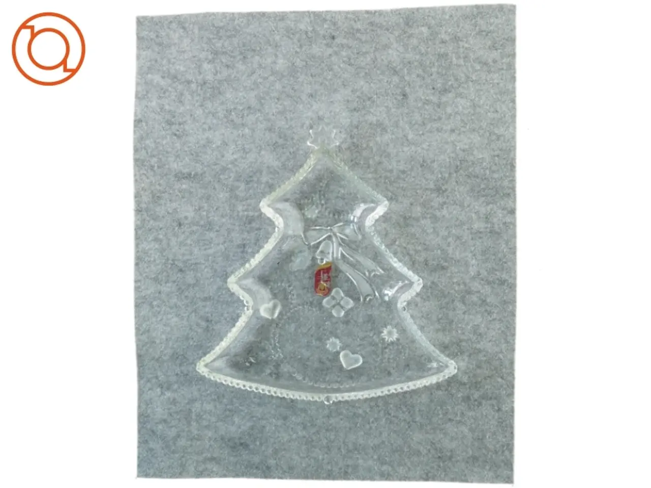Billede 1 - Waltherglas Juletræsfad i glas (str. 30 x 29 cm)