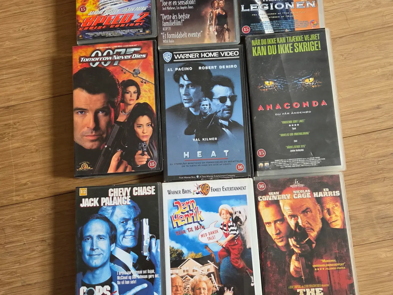 Billede 1 - Forskellige vhs bånd