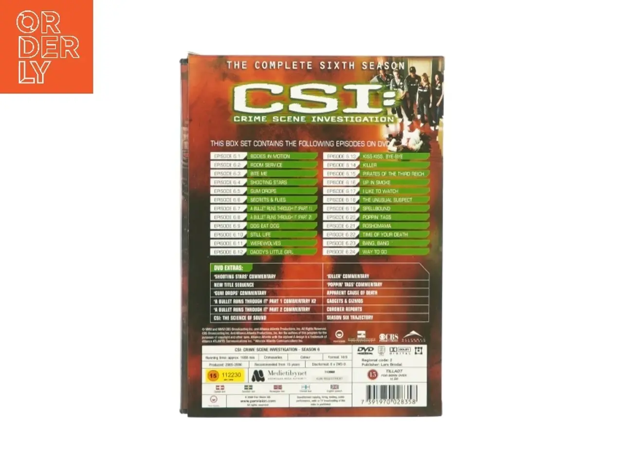 Billede 2 - CSI, sæson 6 (DVD)