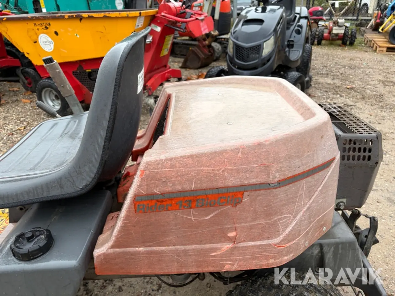 Billede 12 - Græsslåmaskine Husqvarna Rider 13 BioClip