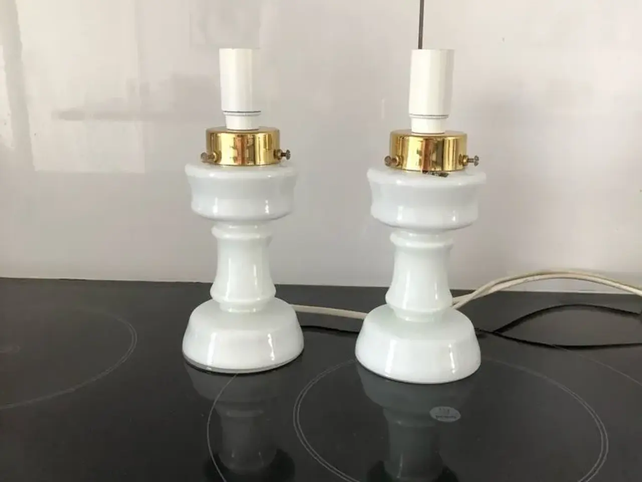 Billede 1 - Hvide bordlamper