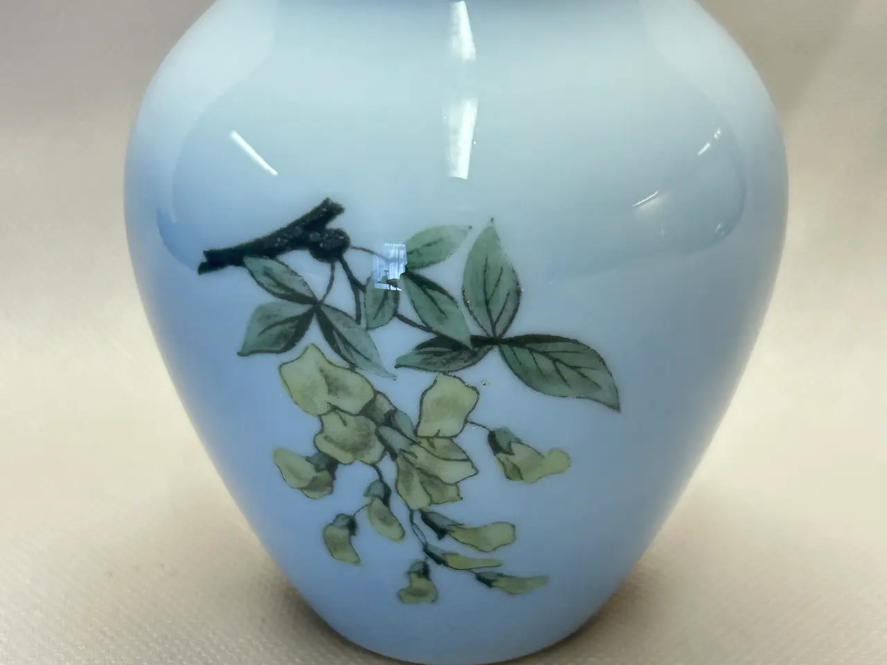 Billede 2 - Smuk Bing & Grøndahl vase – Guldregn