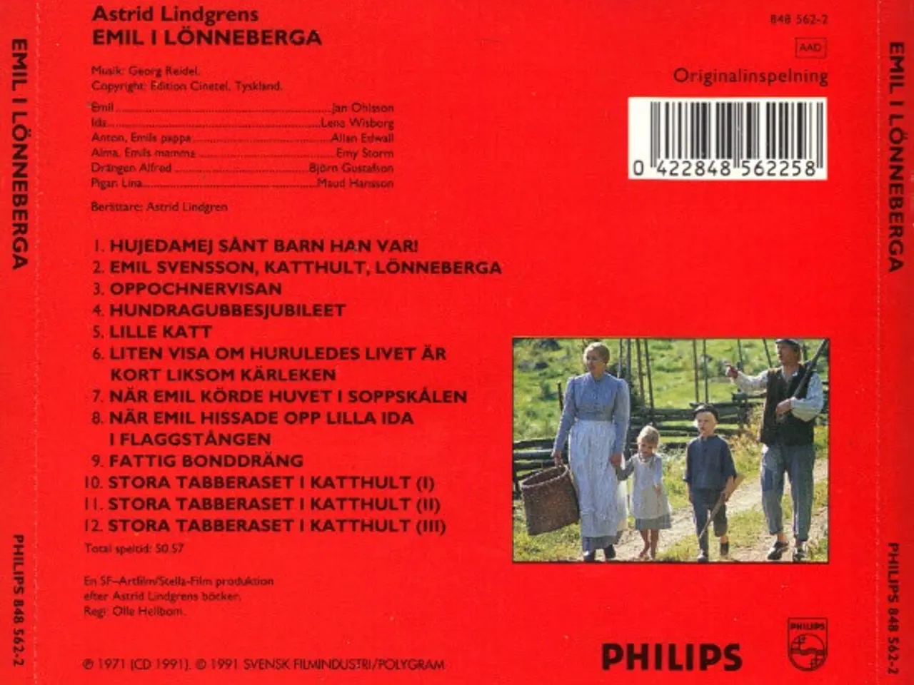 Billede 4 - Astrid Lindgren – Emil I Lönneberga – CD